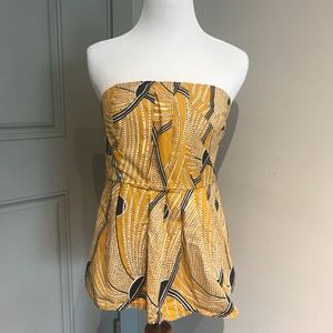 {Anthropologie} Floreat Women's Peplum Top Size 8